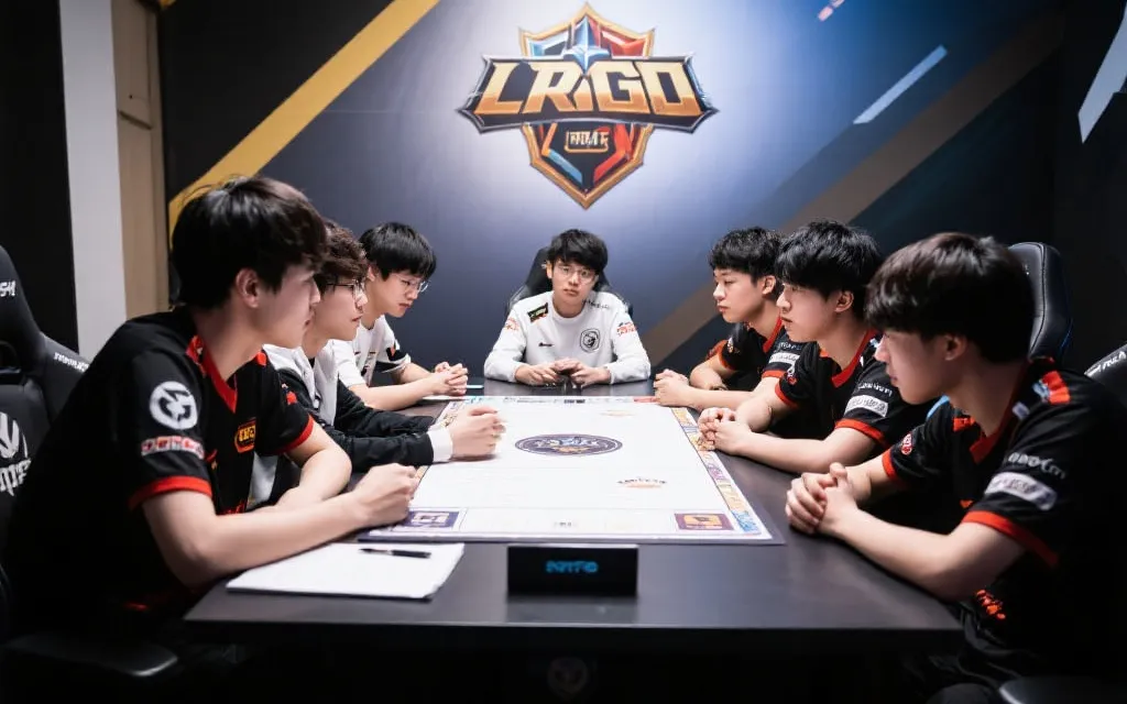 英雄联盟战队激烈讨论选角